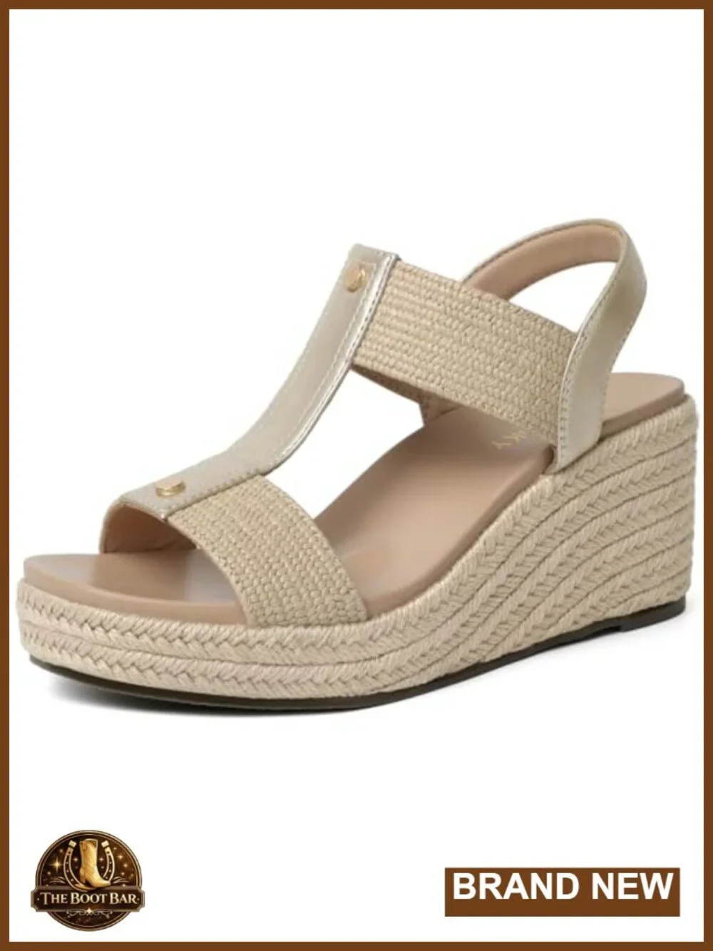Women's Espadrilles Wedge Sandals Open Toe Platform Ankle Strap Sandals with